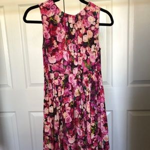 Kate Spade Floral Crepe Dress